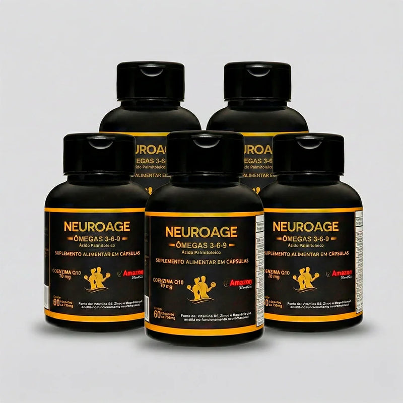 Coenzima Q10 150 mg EPA y DHA - Neurocardi - Amazon Struthio 60 cápsulas - Imagem 3