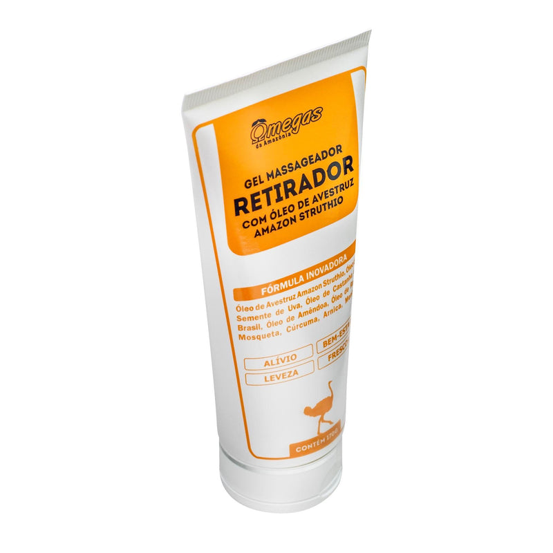 Retirador - Gel Massageador - 170g - Amazon Struthio
