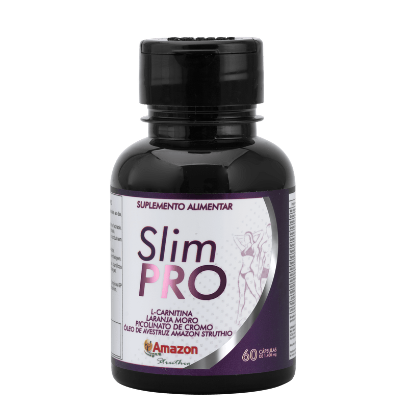 Laranja Moro (Morosil), Cromo - 60 Cápsulas 1400mg - SLIM PRO - Amazon Struthio