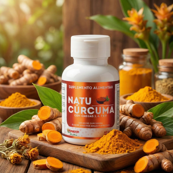 Combinação Curcumina + Ômegas