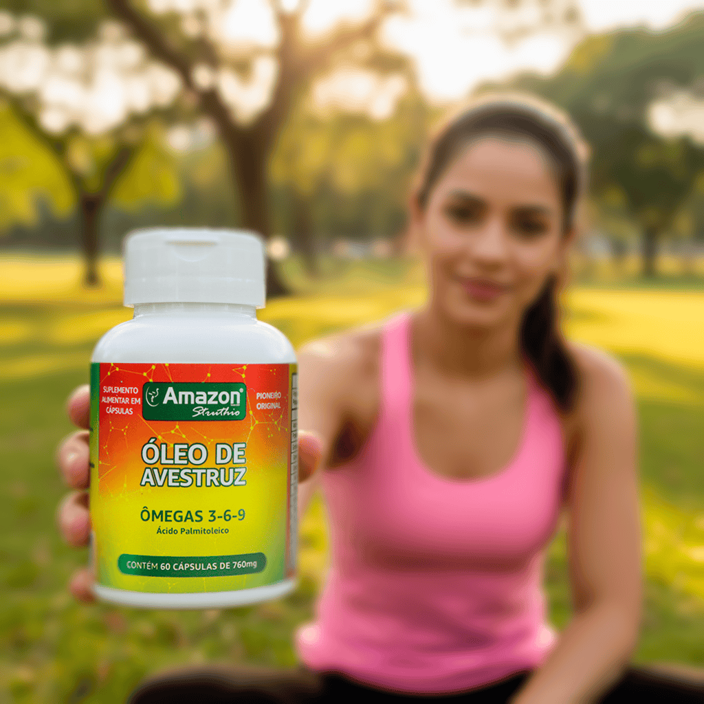 Óleo de Avestruz - Ômegas 3-6-9 Amazon Struthio